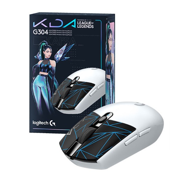 로지텍코리아 G304 LIGHTSPEED WIRELESS 무선 마우스 판매 (KDA 버전 및 색상별 선택 가능)