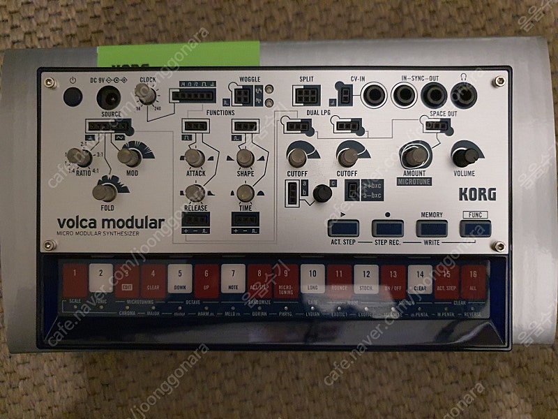 KORG volca modular, 볼카모듈러 판매합니... | 중고나라 카페에서 운영하는 공식 사이트