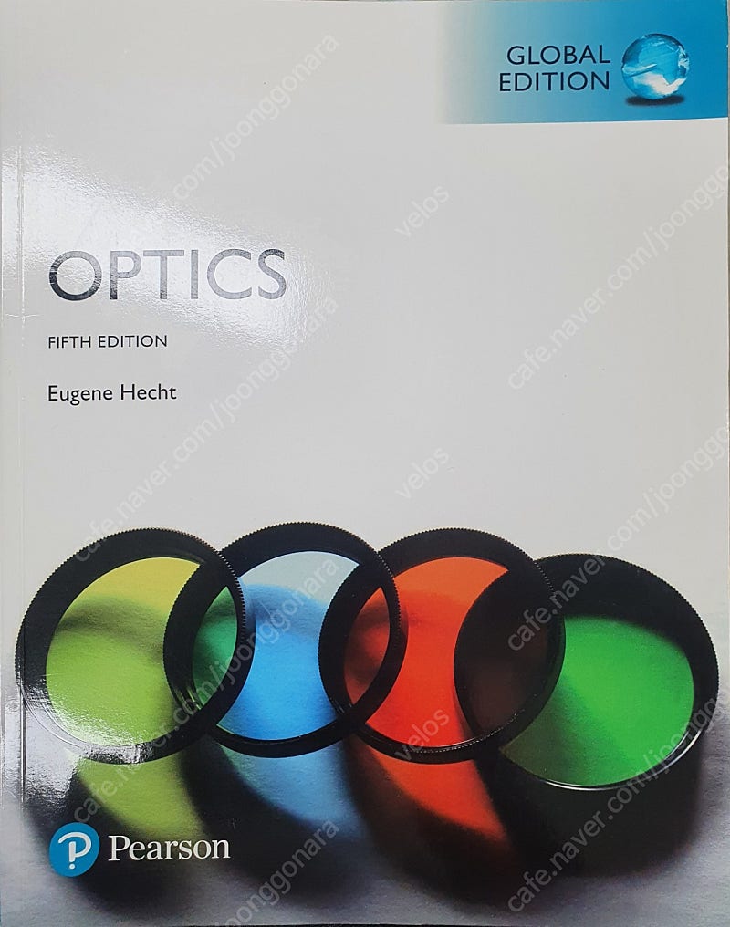 Optics Eugene Hecht 5판, 광학 학습/교육 중고나라