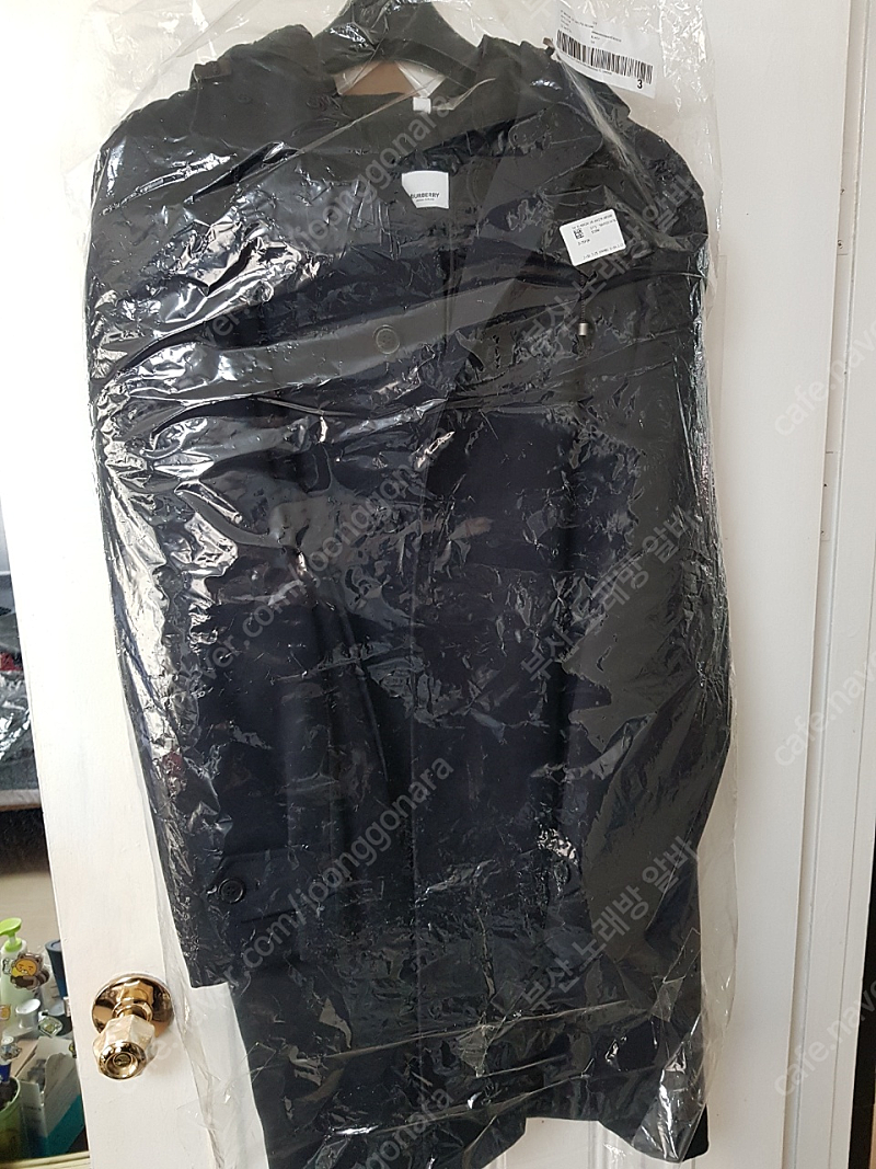 (새상품) 버버리 후드 코트 Burberry Detachable Warmer Cotton Gabardine Coat 85만원 이태리54 국내 105~110