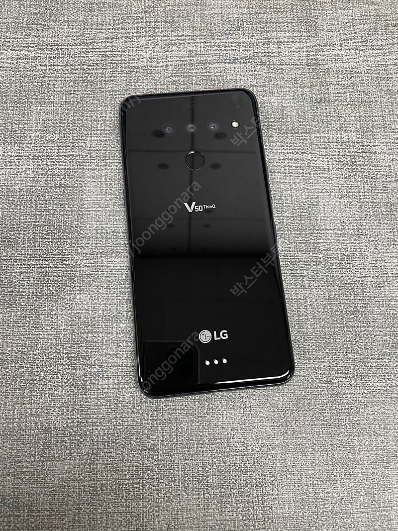 (무잔상)LG V50 128G 블랙 메인보드 새것교체한폰 12만원 판매
