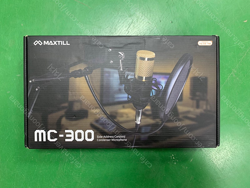 maxtilll mc-300 맥스필 mc-300 마이크 미개봉