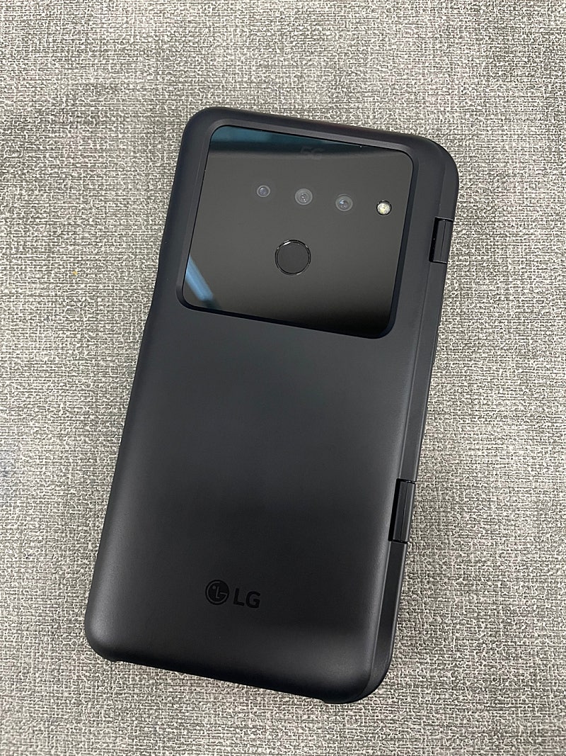 ﻿LG V50 128기가 블랙 A급 듀얼스크린1 포함 16만원 판매
