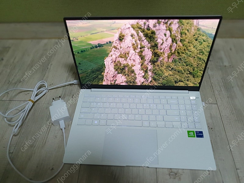 한 달 쓴 갤럭시북 프로 팝니다. (NT950XDX-G51A /i5-1135G7/지포스 MX450/램16GB + 키스킨 + 블루라이트 필름)