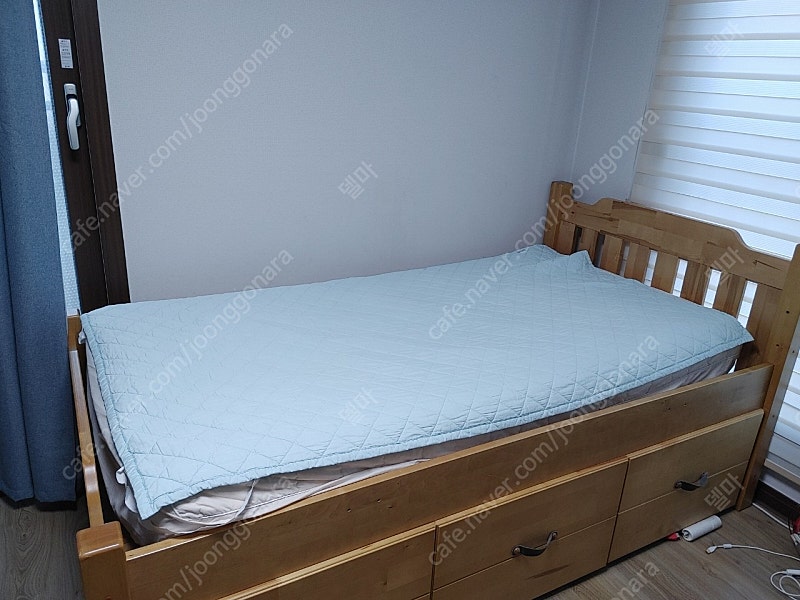 탄토 원목 벙커수납형 침대