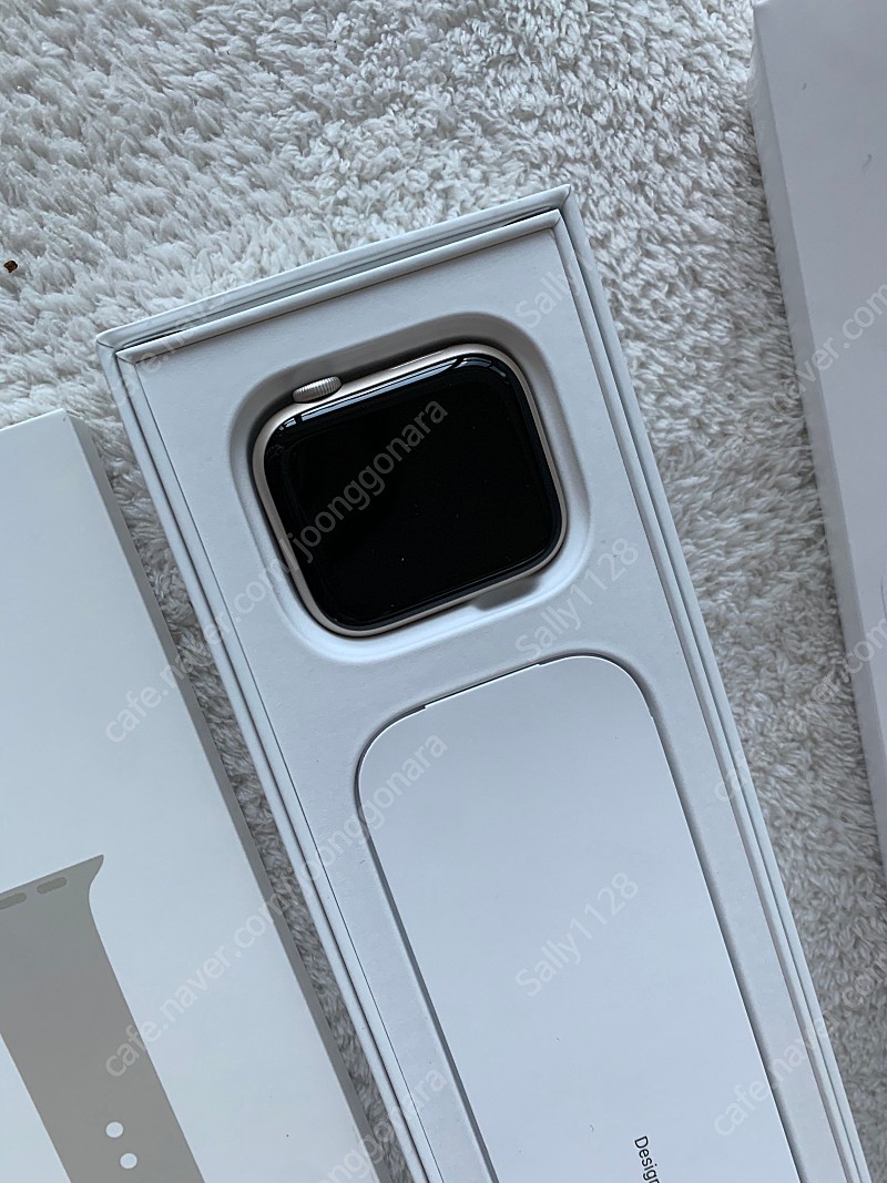 애플워치7 45m 스타라이트 새상품 판매
