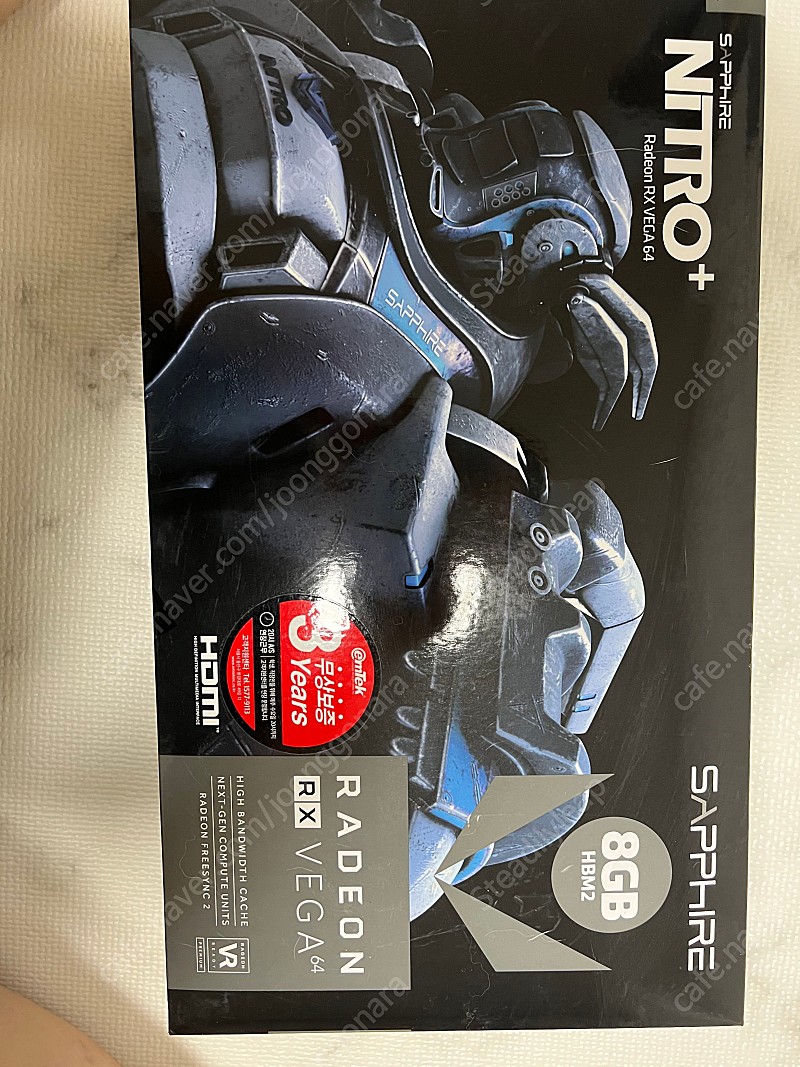 이엠텍 Sapphire Vega64 Nitro+ 사파이어 베가64 니트로+ 8GB 판매합니다