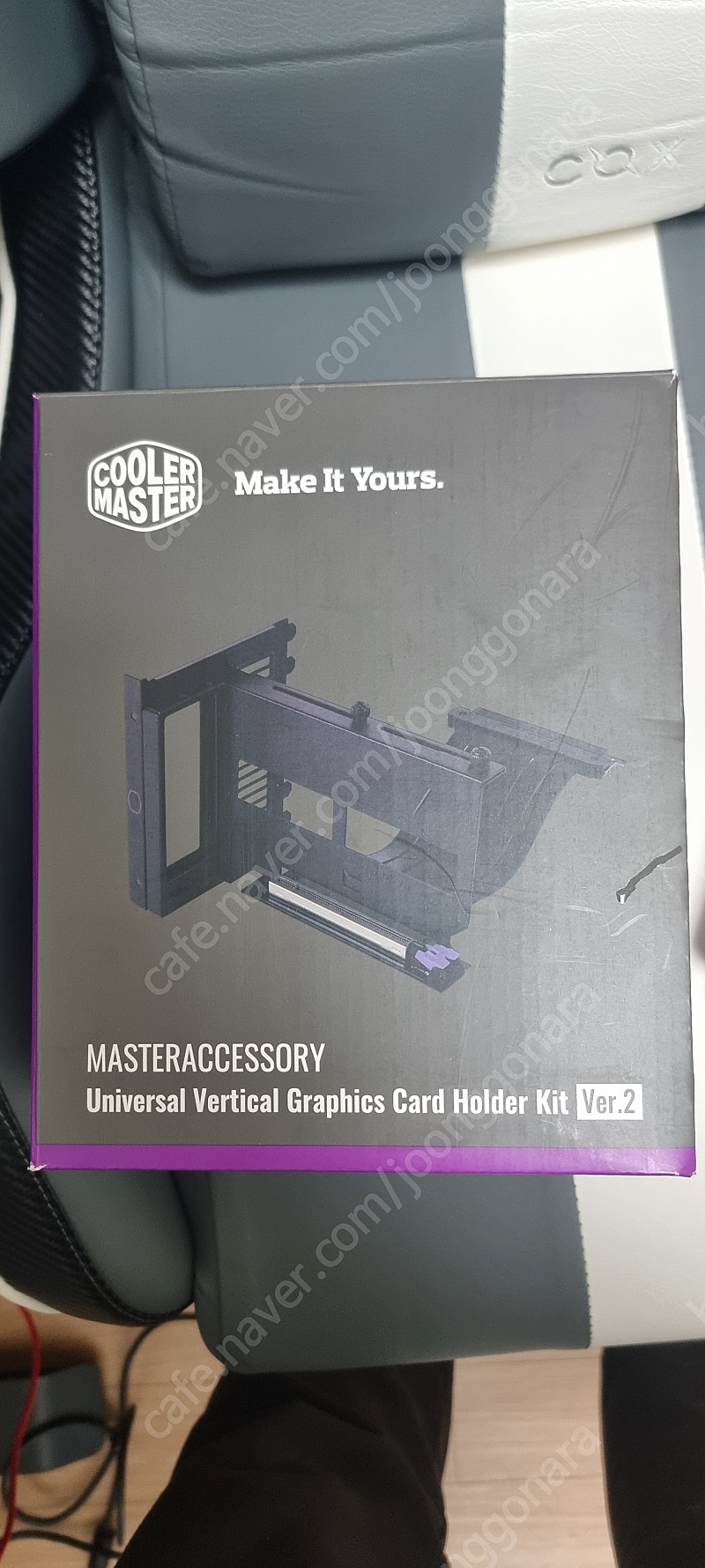 미사용 쿨러마스터 라이저킷 (Coolermaster Universal vertical Graphics Card Holder Kit ver.2) 판매합니다.​