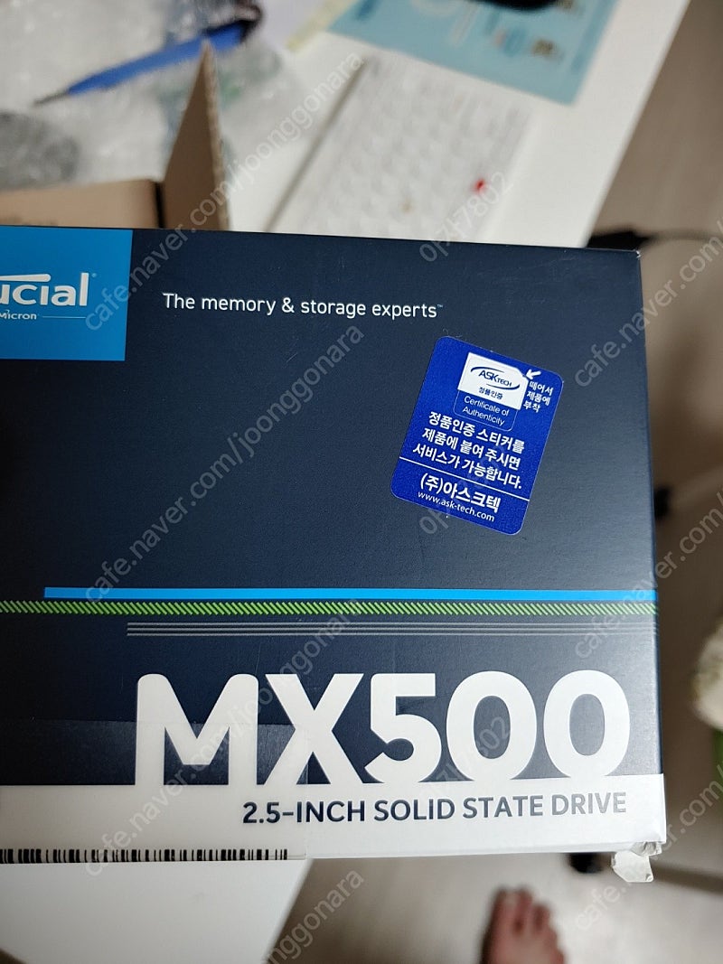 mx500, 250GB