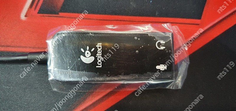 로지텍 정품 USB사운드카드 아답터입니다.