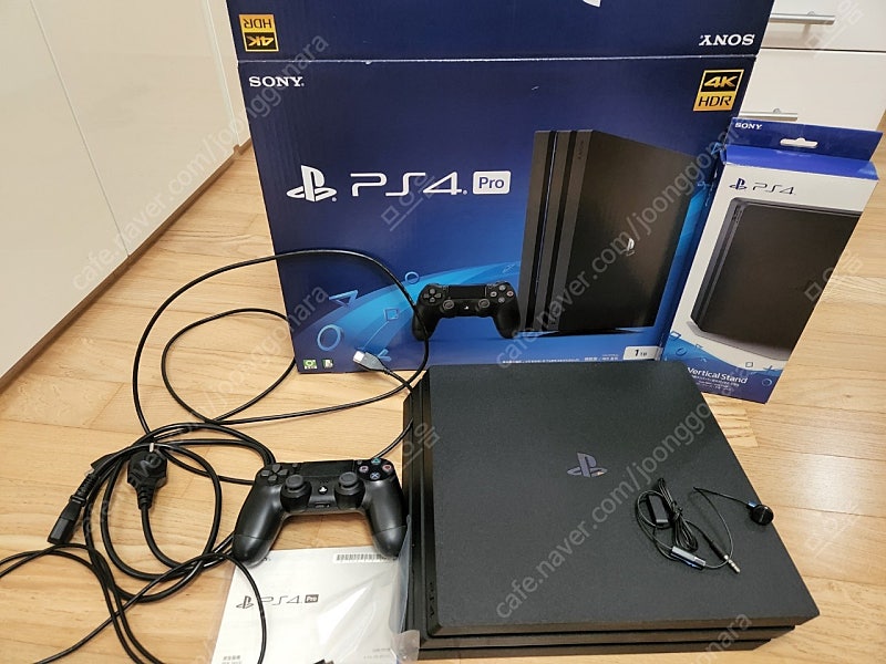 ps4 pro 1테라 7117b 정품수직스탠드포함