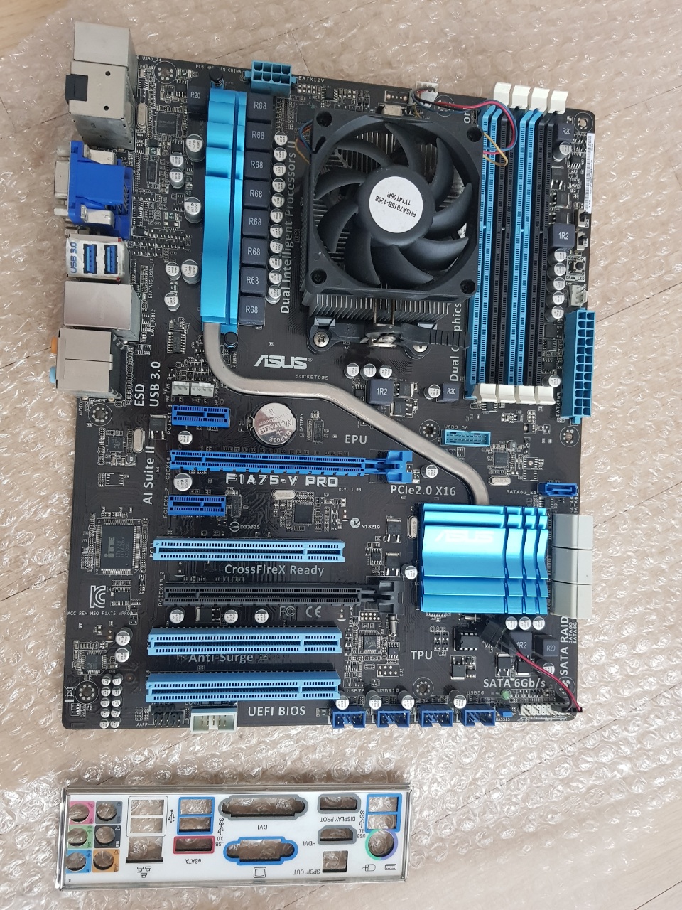 AMD A6-3600 CPU + ASUS F1A75-V... | CPU/메인보드 | 중고나라
