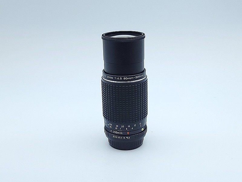 펜탁스 수동 MF 80-200mm f4.5 SMC-M 수동렌즈 줌렌즈 망원렌즈 X1110-08