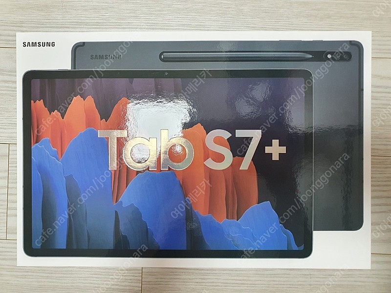 갤럭시탭 S7+ S7플러스 256GB 미스틱블랙 미개봉 새상품
