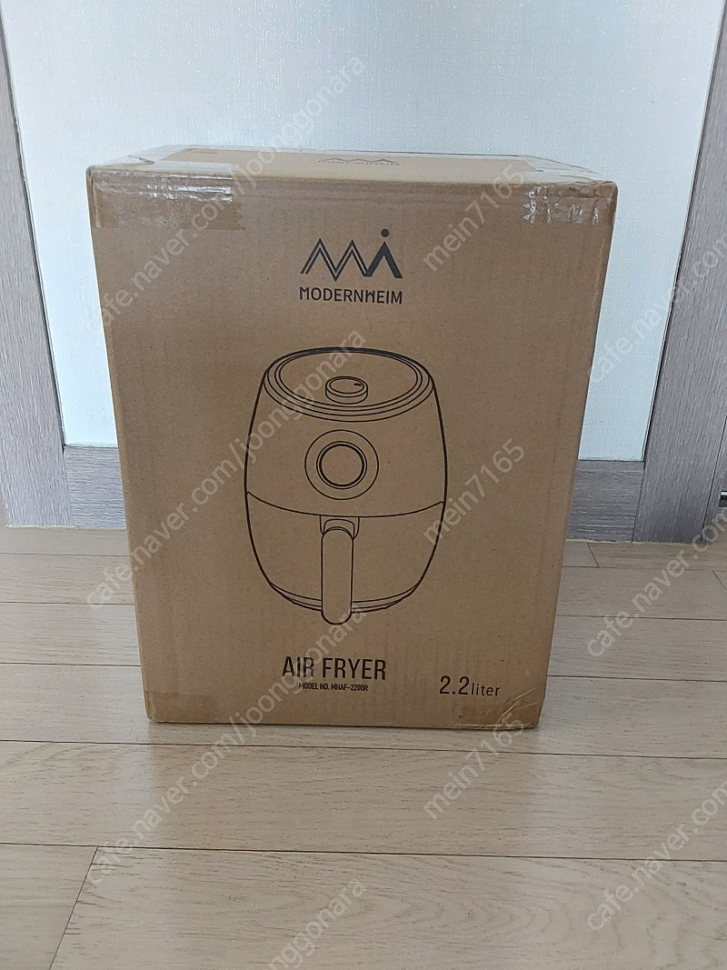 모던하임 에어프라이어 2.2L MHAF-2200R 미개봉 새제품