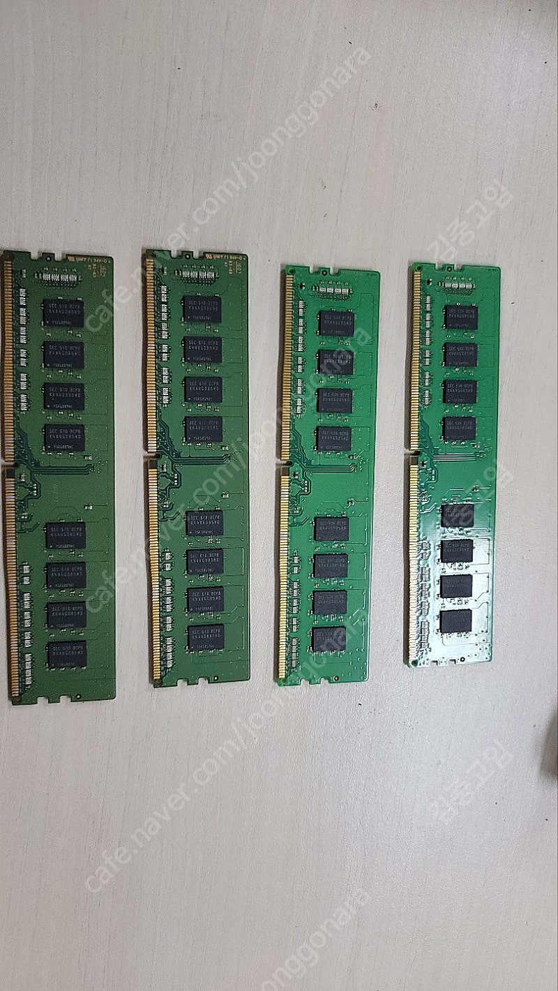 삼성DDR4 2133P 8gb RAM카드1장 팝니다