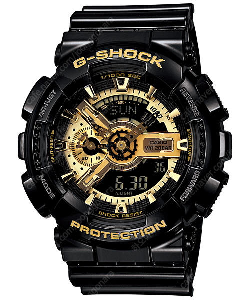 지샥 G shock GA-110GB-1ADR 흑금