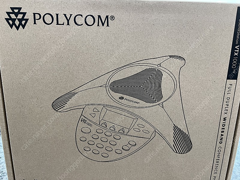 다자간 회의용 전화기 Polycom VTX1000 팝니다(미개봉 새제품)