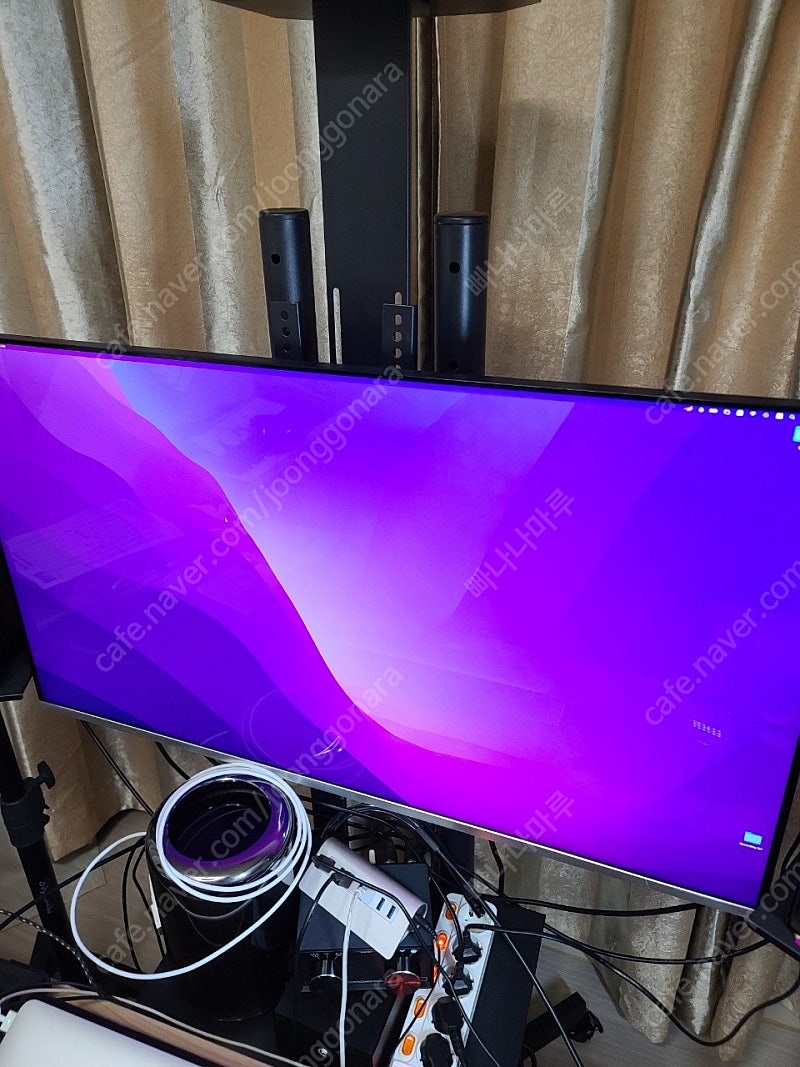 크로스오버 40인치 4K모니터 + 모니터 거치대 팝니다