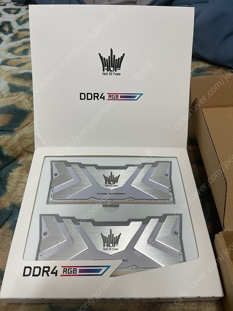 galax hof2 ddr4-3600 cl17 16기가 택포 10만