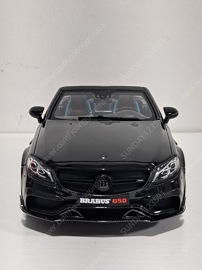 GT스피릿 C63 브라부스 650 다이캐스트 무하자 풀박 1:18
