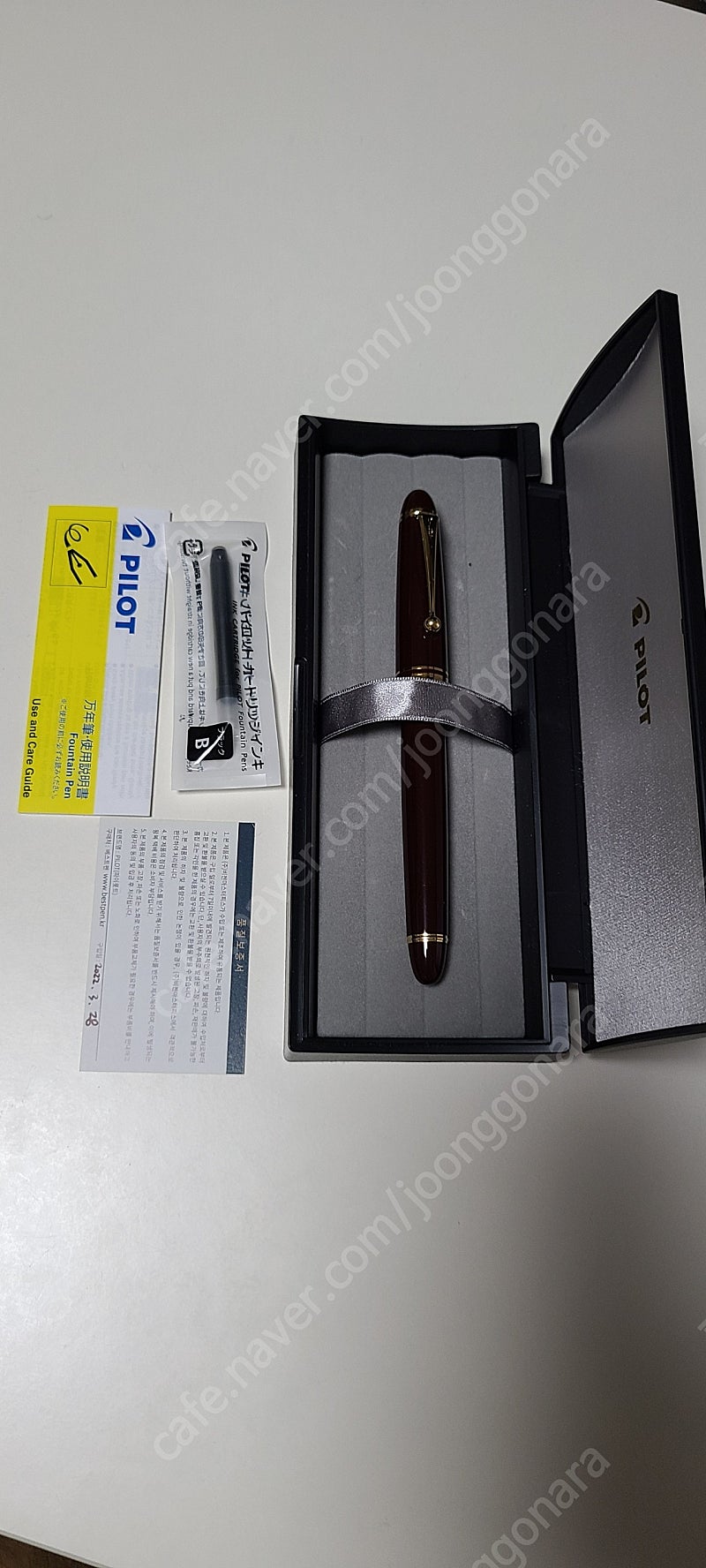 파이롯트 커스텀 743 EF 국내 판매합니다.--2