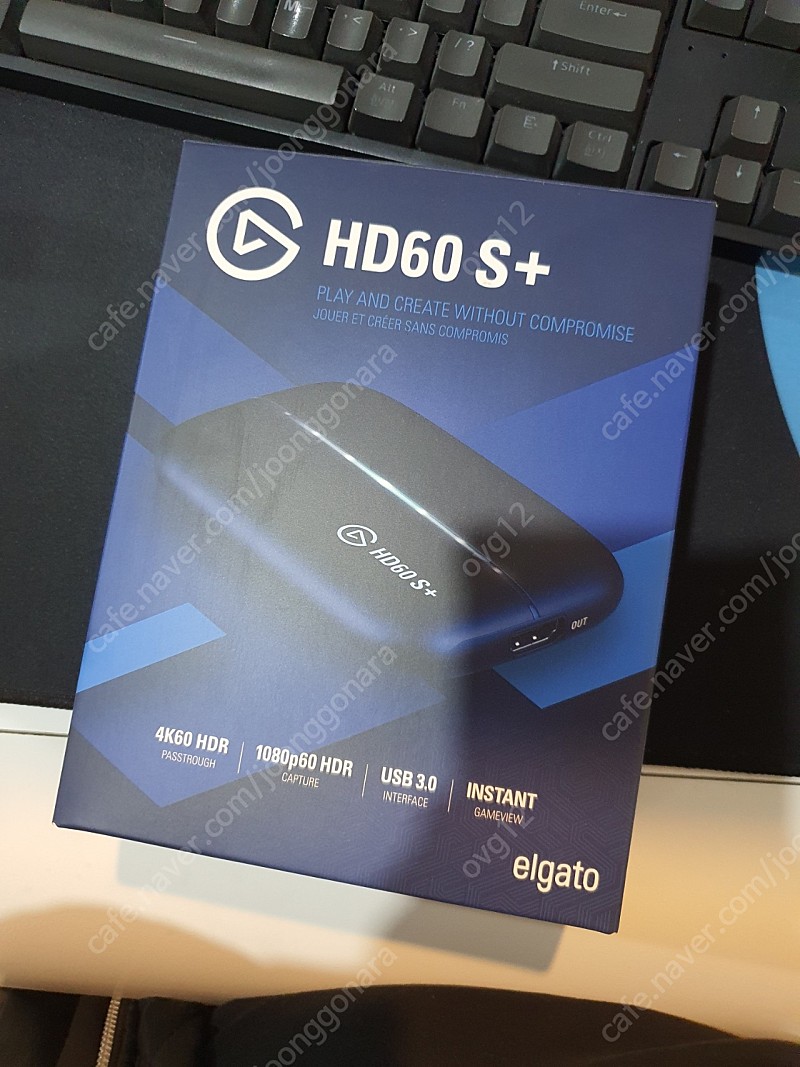 엘가토 HD60 S+ 캡처보드 판매합니다.