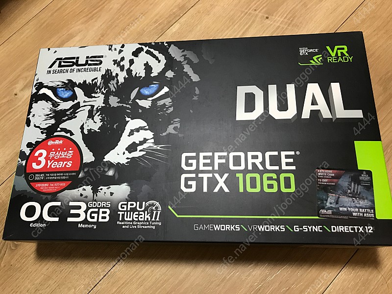 ASUS GTX1060 3G