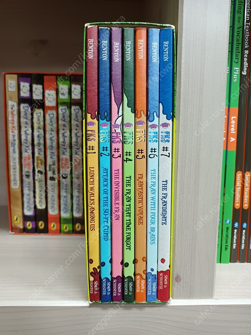 잠수네 영어 원서)Franny K. Stein 프래니7권, Andrew clements Jake Drake 4권