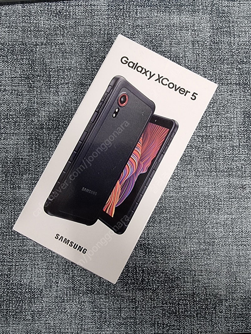 갤럭시 엑스커버5 블랙 64G 미개봉 자급제 새상품 18만원팝니다