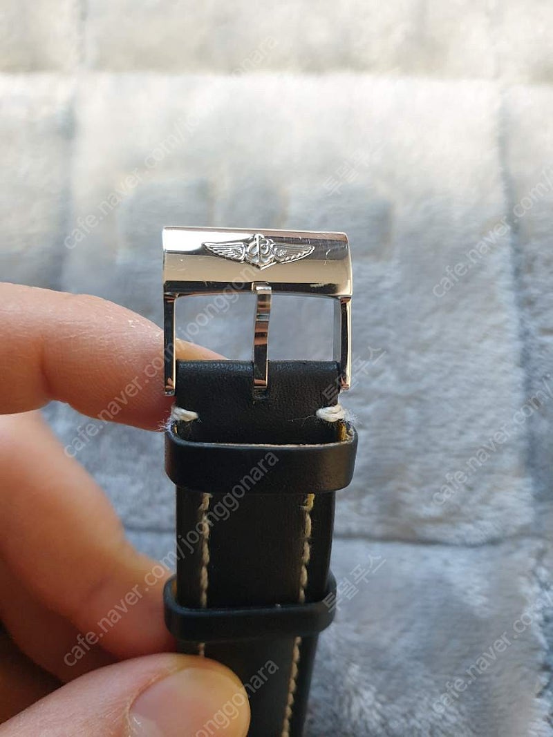 브라이틀링 정품 소가죽+핀버클 22-20 판매--3