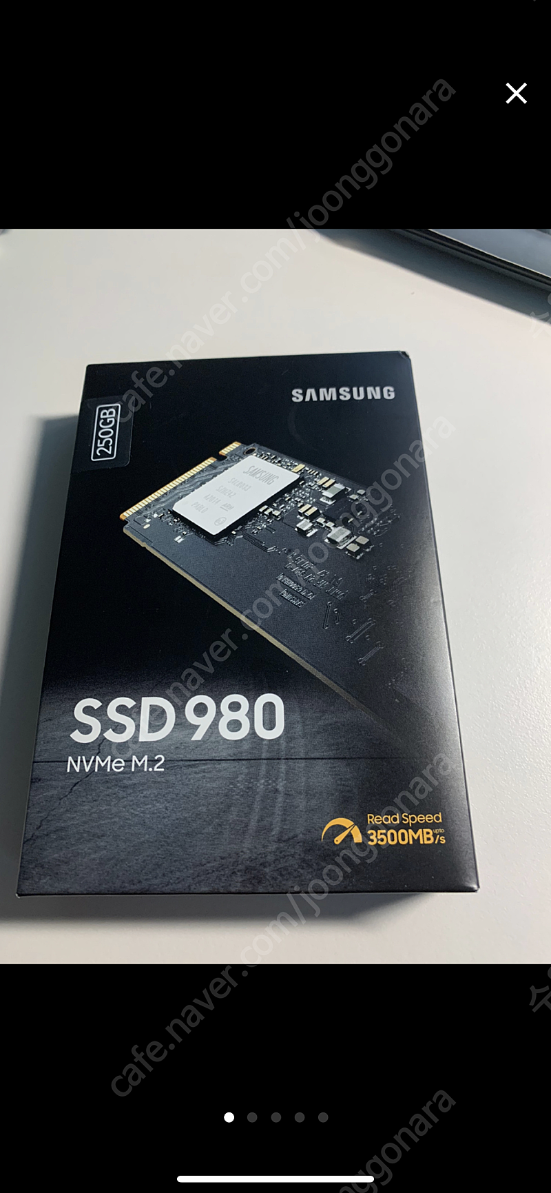 [미개봉 새상품] 삼성전자 SSD 980 NVMe M.2 250GB