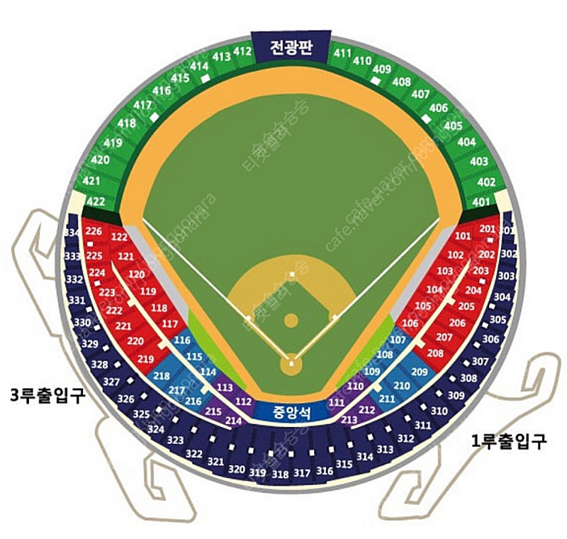 LG 트윈스vsNC 다이노스 4월8일 개막전 2연석 네이비