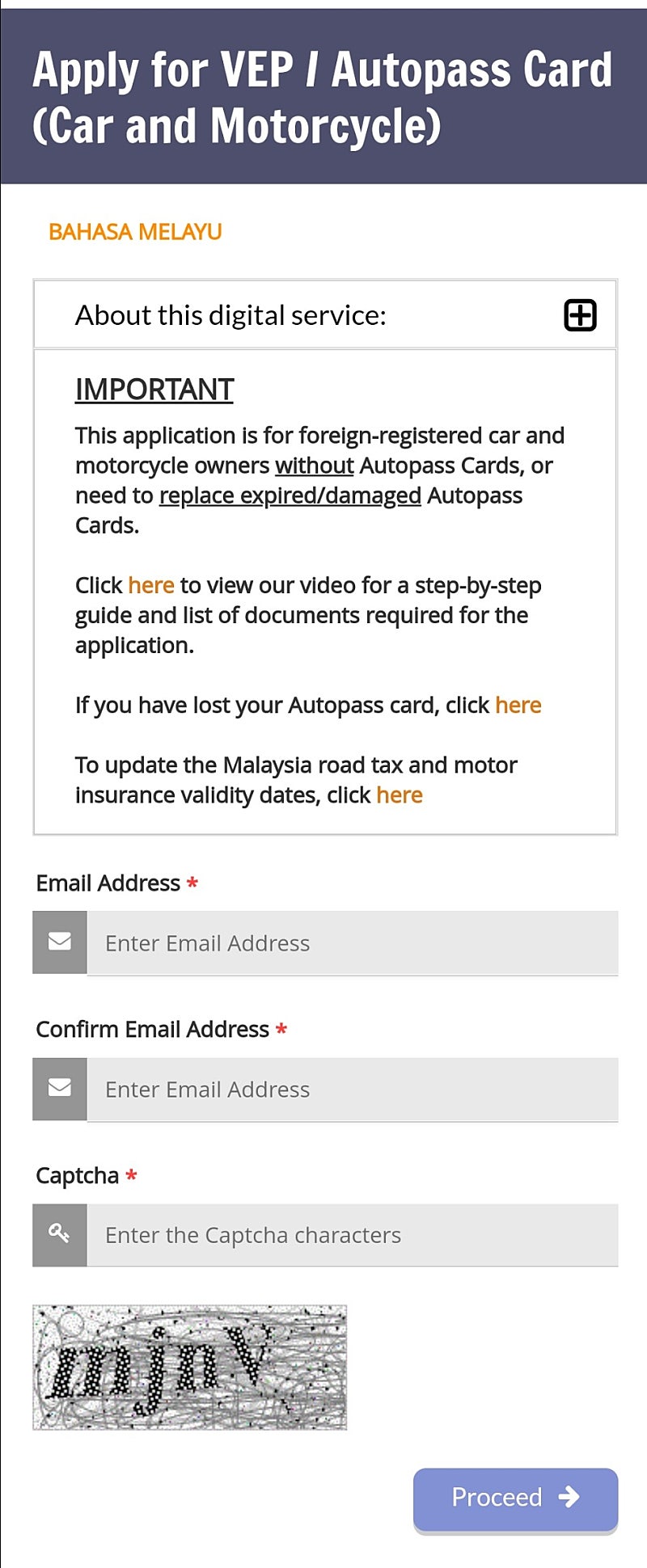 내 차 싱가포르 입국 허가 받기(VEP/Autopass Card 신청) : 네이버 블로그