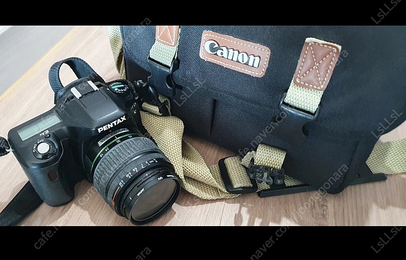 pentax 카메라 + 카메라 가방
