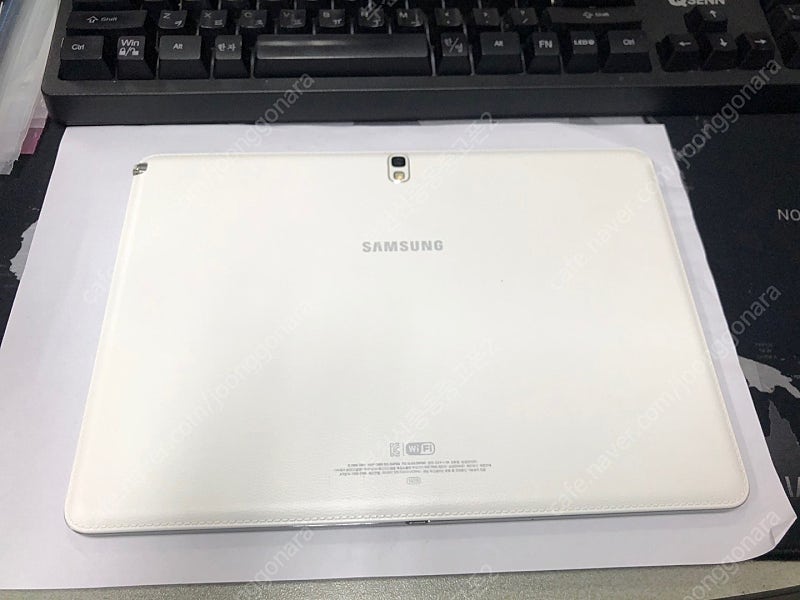 P600 갤럭시노트10.1 2014 에디션 화이트 16GB WiFi용 무잔상 8만