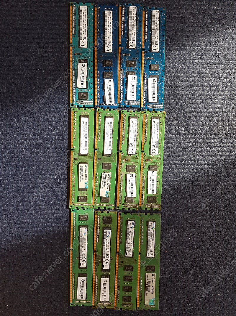 DDR3 4G 12개 팝니다