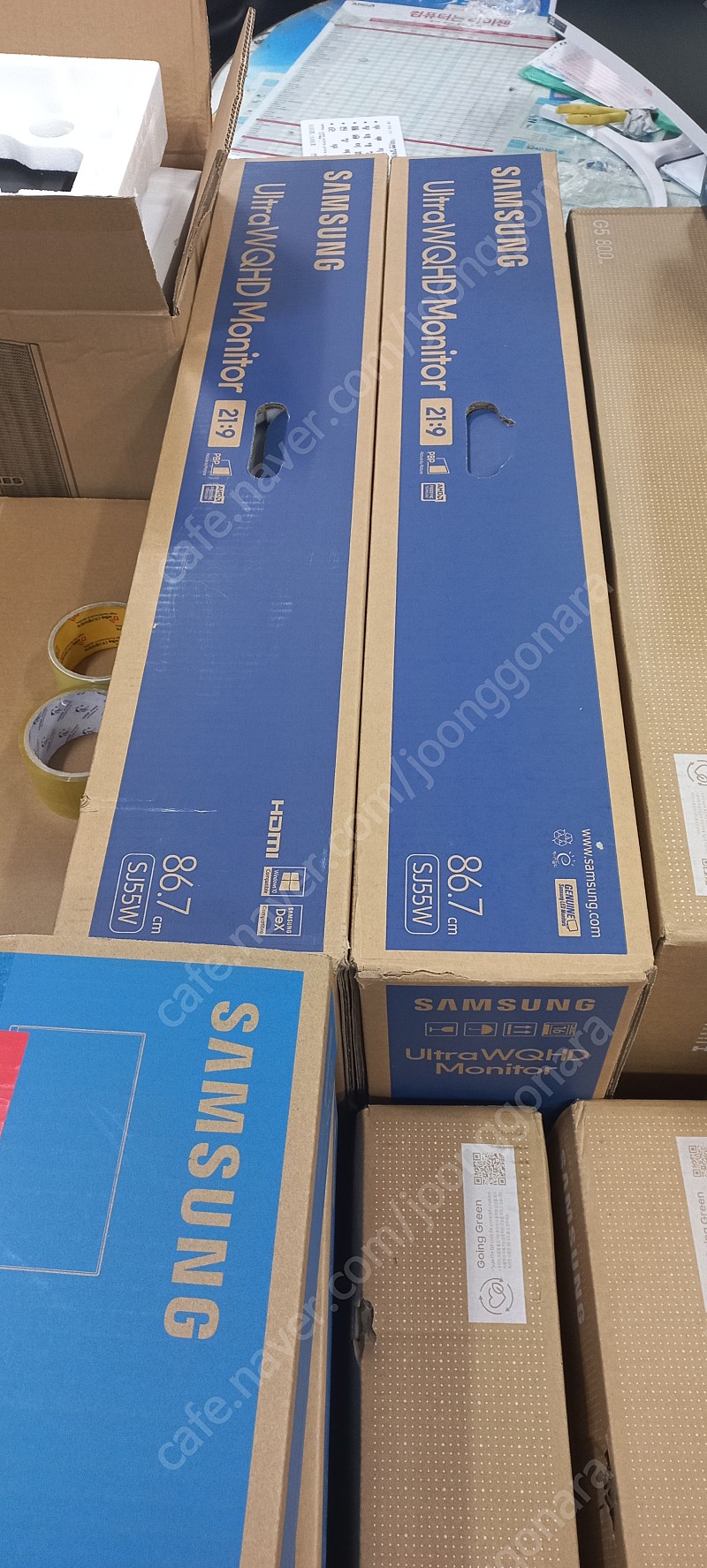 [판매]삼성 S34J550 울트라 WQHD 21:9 34인치 미개봉동백카드