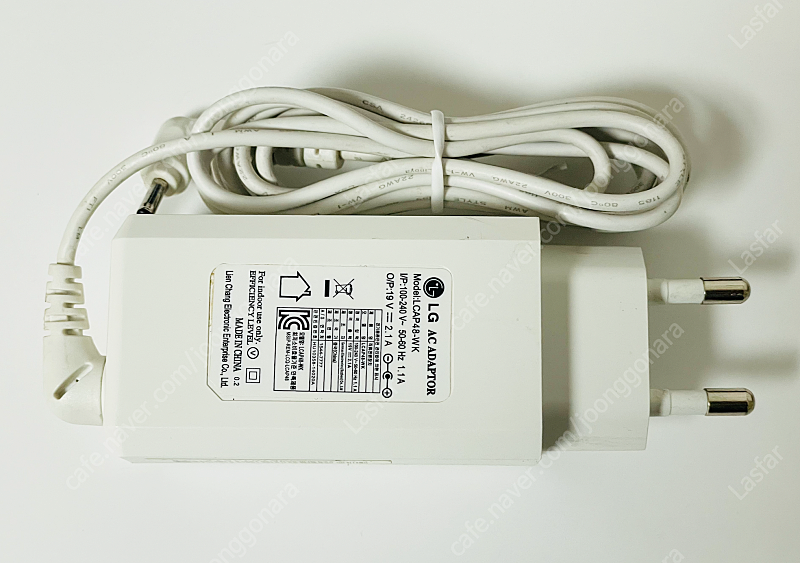 LG그램 정품 어댑터 19V 2.1A 택포 1만