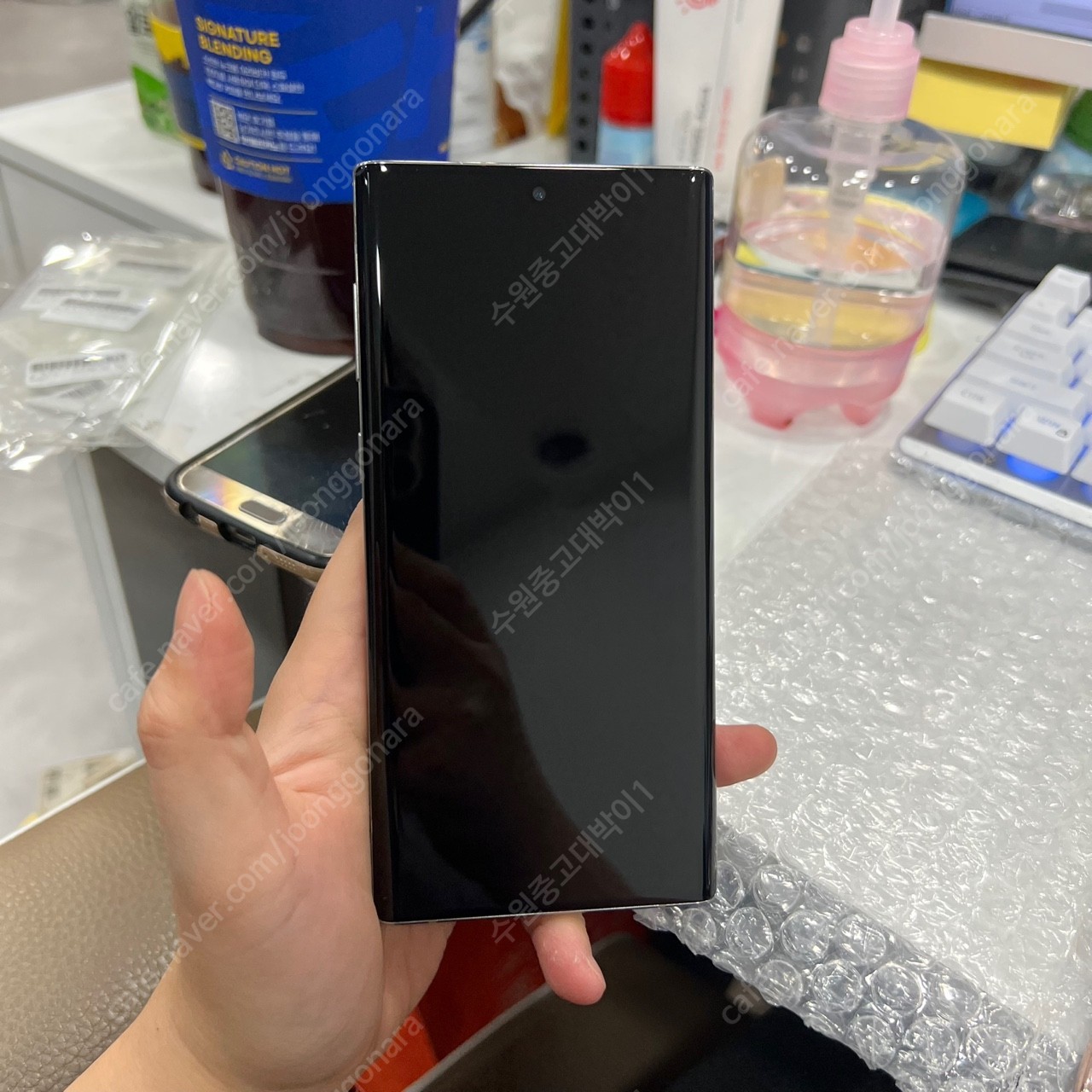 갤럭시노트10 N971 SK 아우라글로우 256GB 2... | 스마트폰 | 중고나라