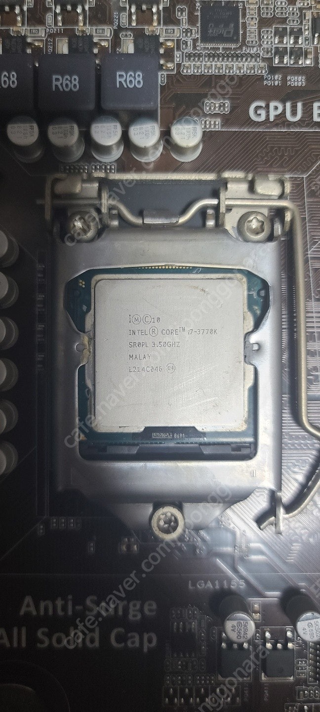 3770k , ddr3 4gx5