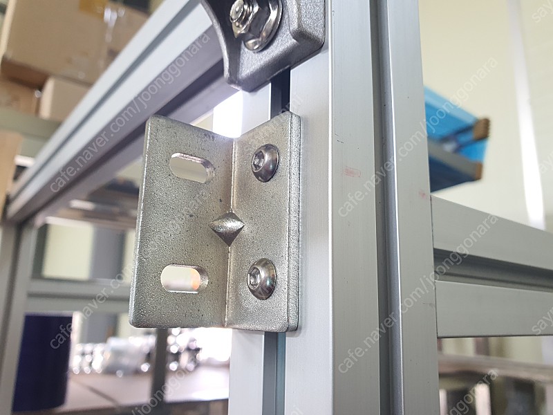 프로파일 알루미늄 다이캐스팅 피팅 라우터 코너 앵글부속 4040 대응 고품질 국산제품