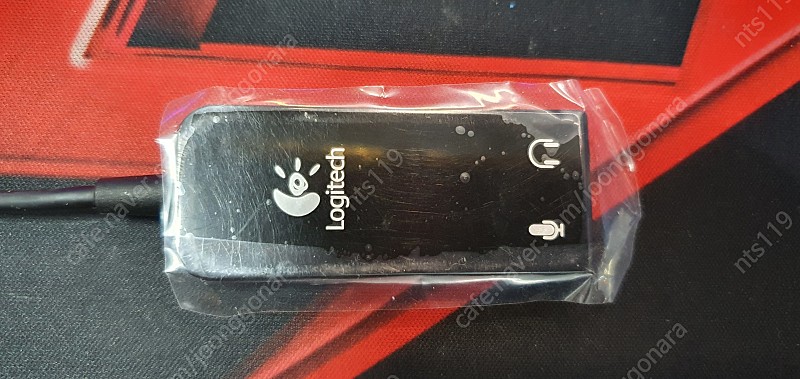 ​로지텍 정품 USB사운드카드 아답터입니다.
