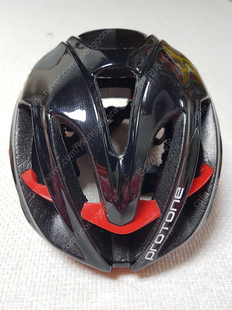 자전거 헬멧 카스크 프로톤2.0 M(52~58) 블렉/레드