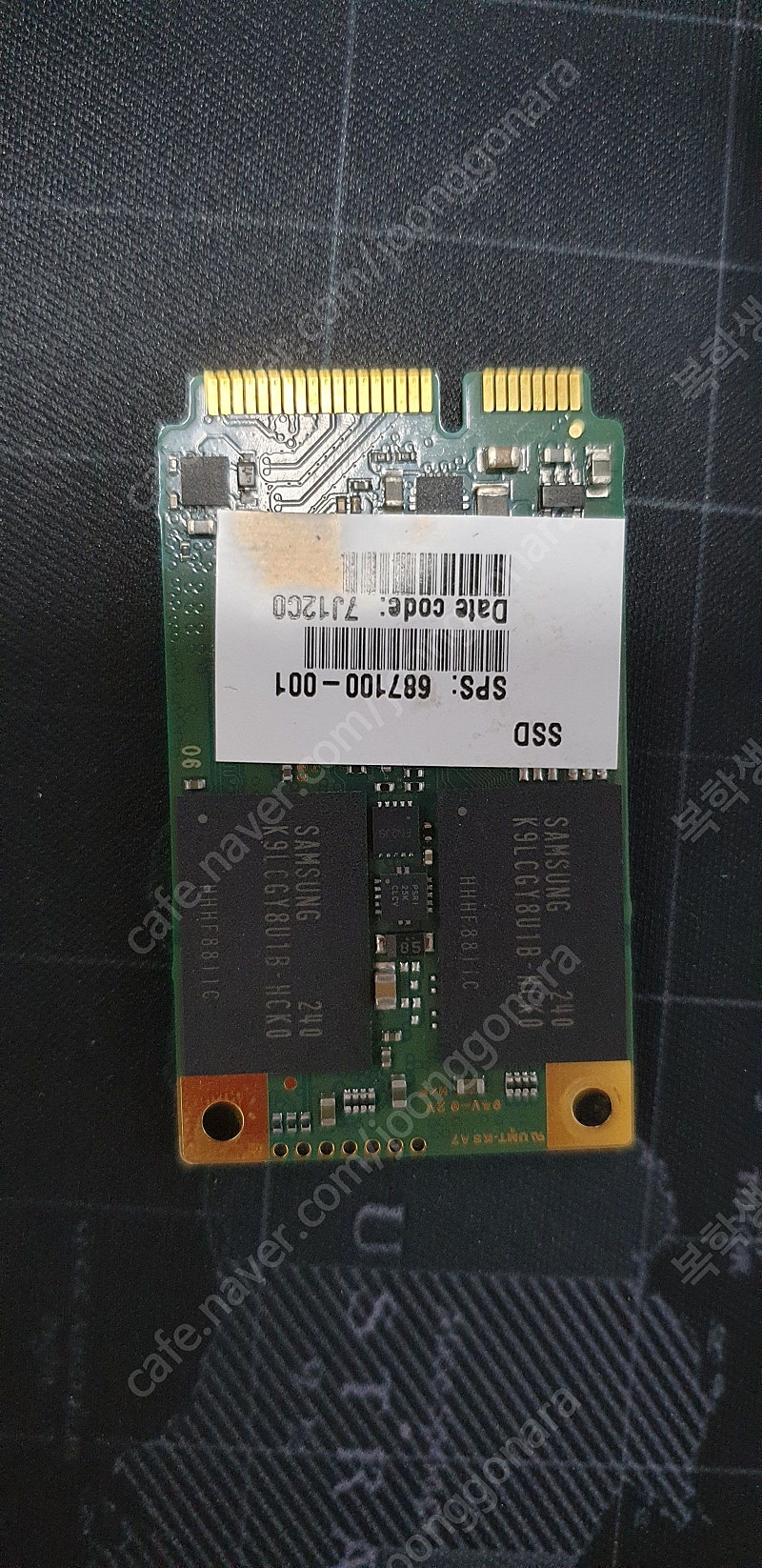 msata SSD mz-mpc0320 32GB 팝니다.