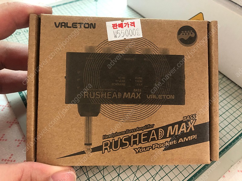 VRLETON / RUSHEA MAX / Headphone Bass Amplifier / (헤드폰 앰프)﻿ / 완전 새 것!!, 한번도 사용하지 않은, 풀박!! ~