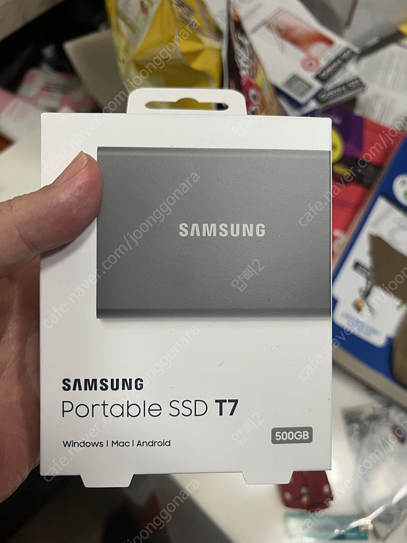 미개봉 ssd t7 500기가