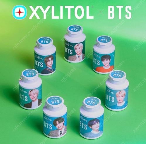 BTS 자일리톨 애플민트 새상품 랜덤배송