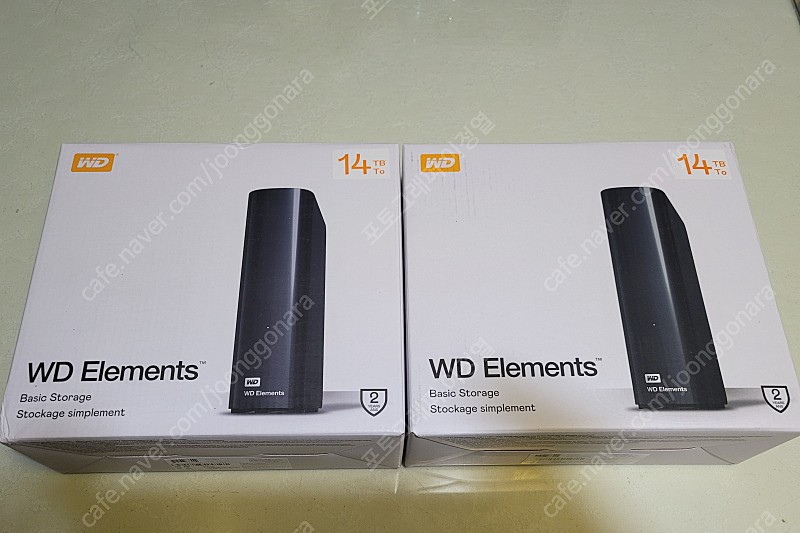 WD Elements 14tb(미개봉) 하드디스크