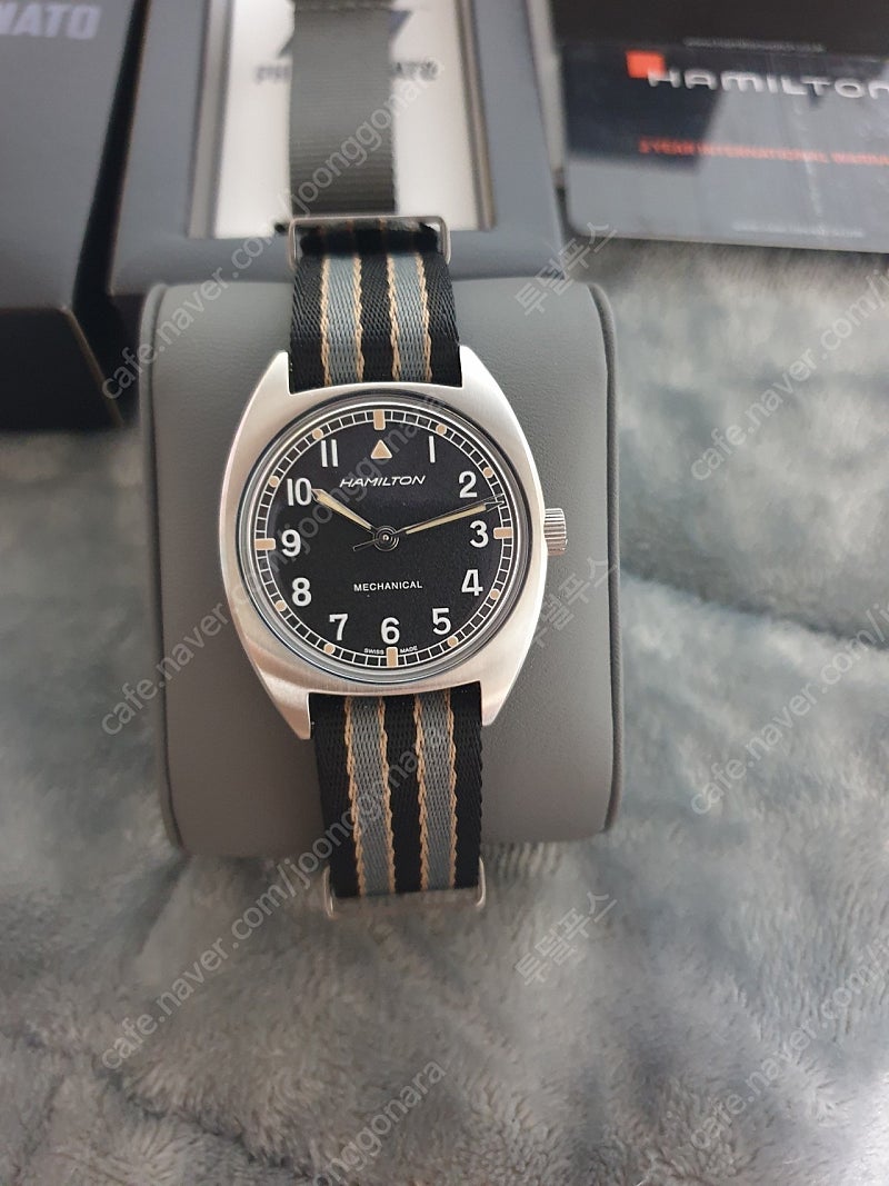 [초민트급] 해밀턴 W10 + 페노메 나토 스트랩